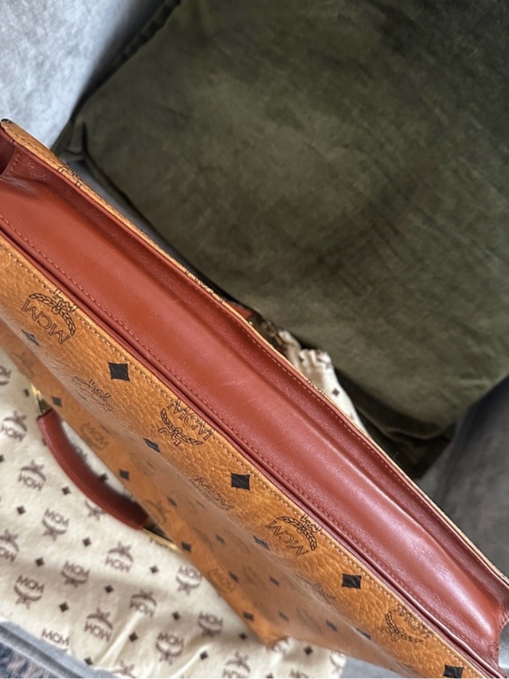 MCM Briefcase - Picture 5 of 10